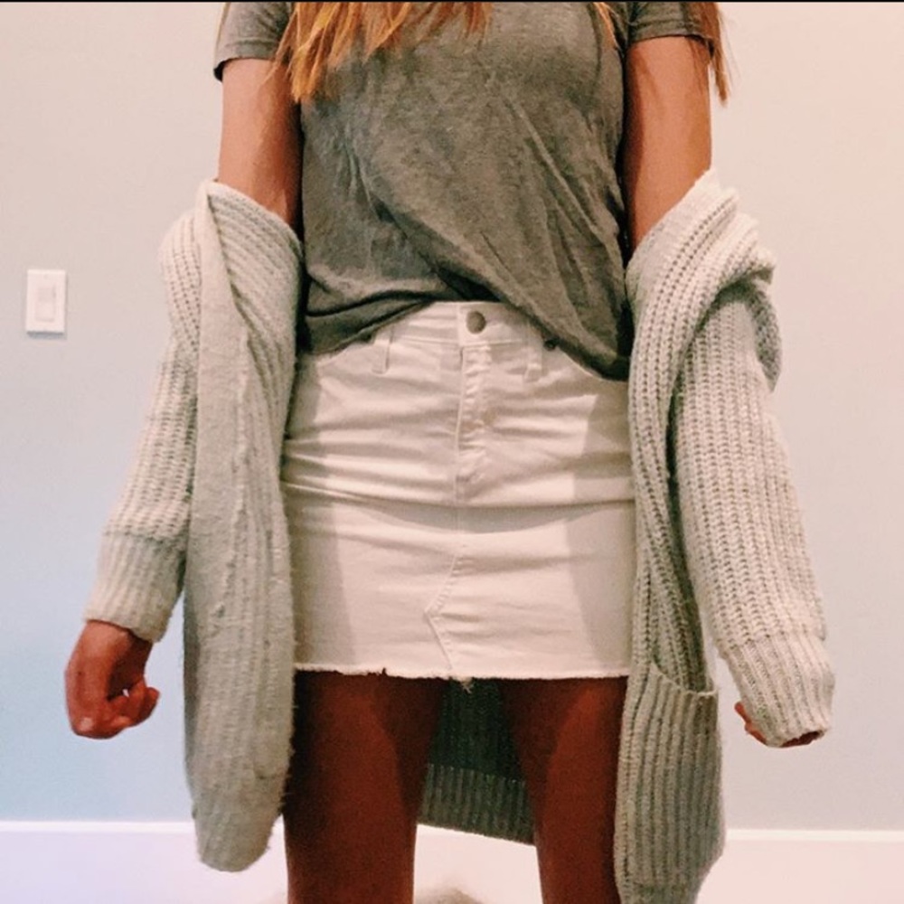 Grey v-neck